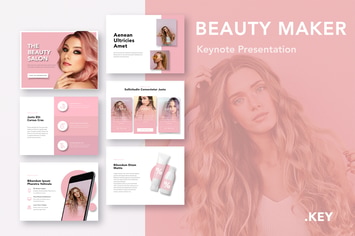 Beauty Maker Keynote Template