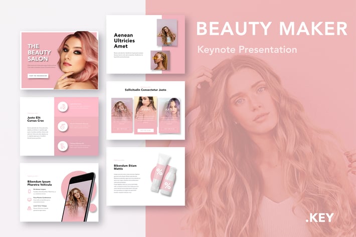 Beauty Maker Keynote Template