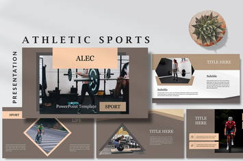 Alec Athletic - Sports Powerpoint Template