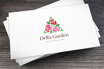 Delta Garden Logo Template