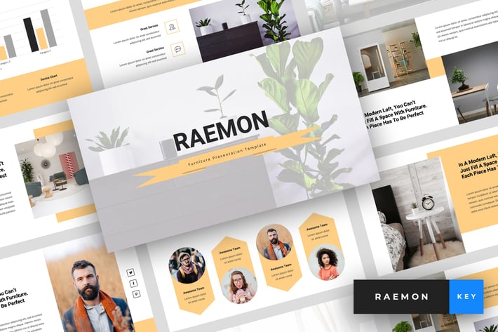 Raemon - Furniture Keynote Template