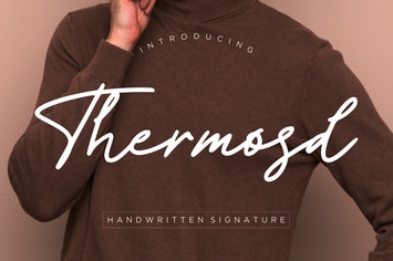 Thermosd Signature Business Font