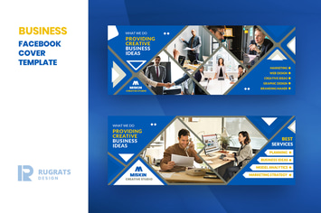 Business R3 Facebook Cover Template