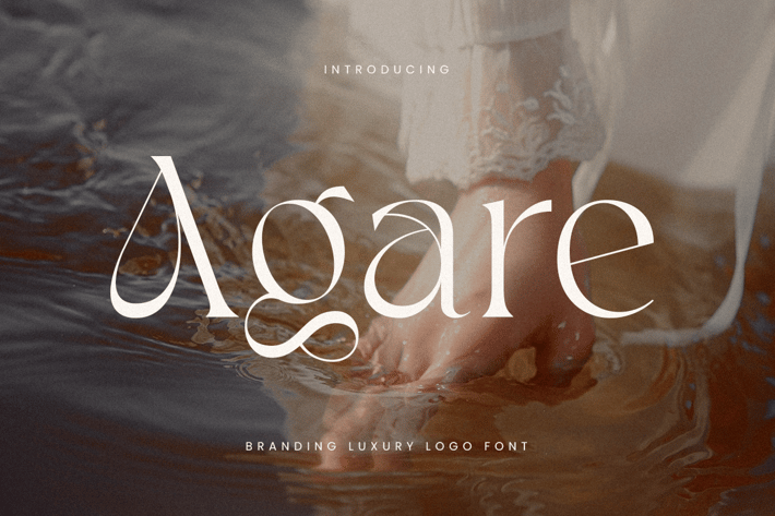 Agare - Branding Luxury Font