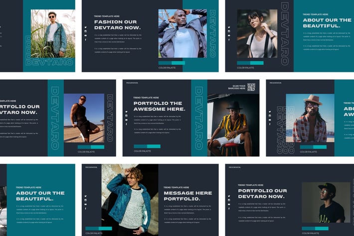 DEVTARO Powerpoint Template