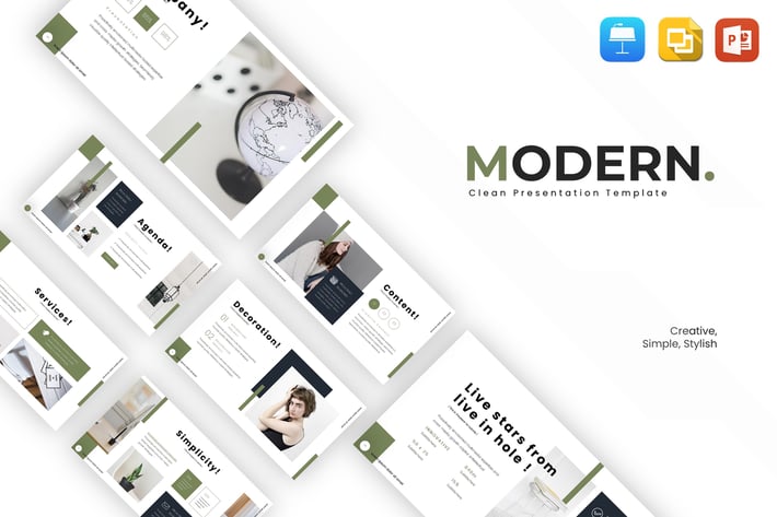 Modern - Multipurpose Presentation Template