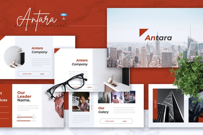 ANTARA - Business Company Profile Keynote Template