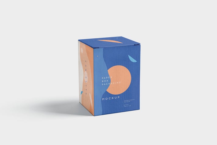 Paper Box Packaging Mockups