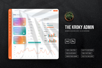 Kroky - Admin Dashboard