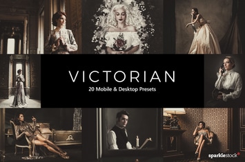 20 Victorian Lightroom Presets & LUTs