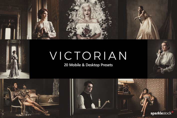 20 Victorian Lightroom Presets & LUTs