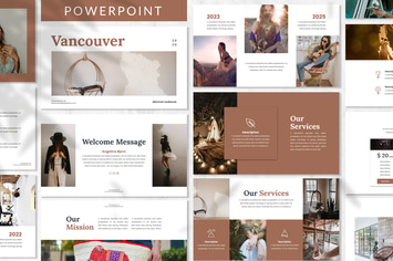 Vancouver - Lookbook Powerpoint Template
