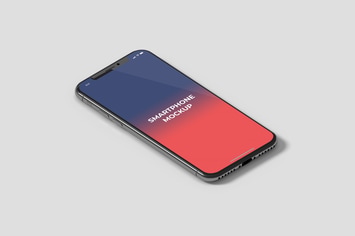 Isometric Smartphone Mockup