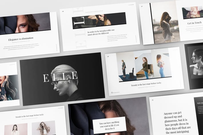 ELLEGANCE - Multipurpose Keynote Template V119