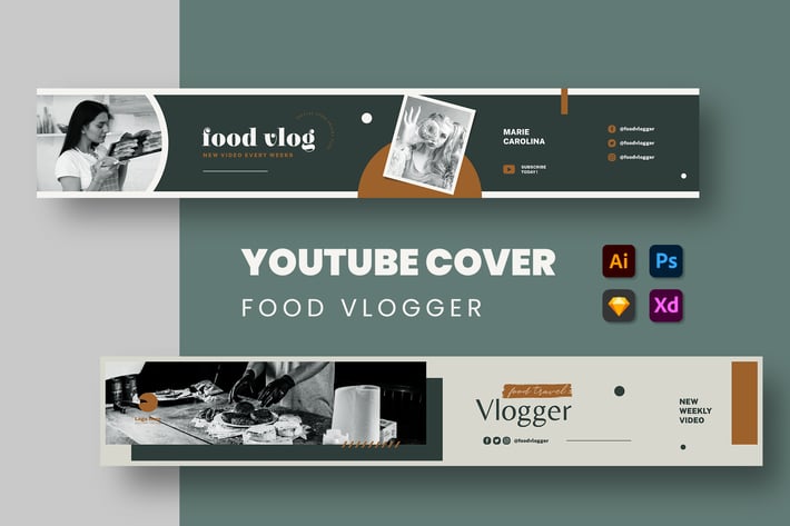 Food Vlogger Youtube Cover