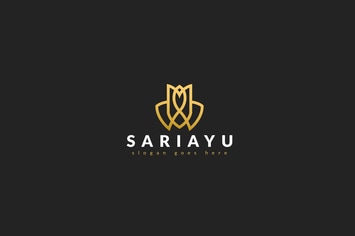 Modern Elegant Flower Logo