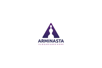A Technology Letter Logo