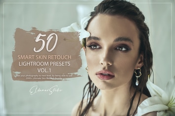50 Smart Skin Retouch Lightroom Presets - Vol. 1