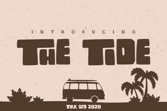 The Tide - Modern Block Font