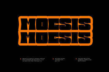 Moesis Display Font