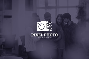 Photo Pixel Logo