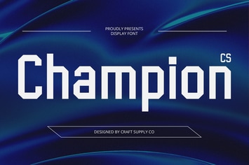 Champion – Sporty Font