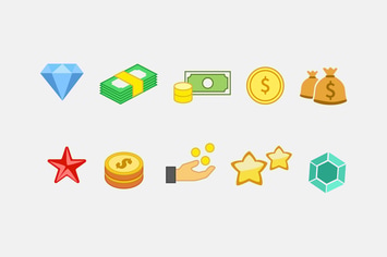 10 In-Game Currency Icons