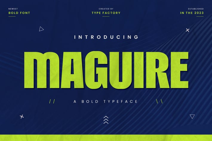 Maguire - A Bold Typeface