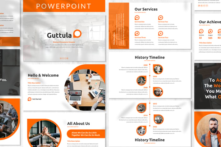 Guttula - Business Powerpoint Template