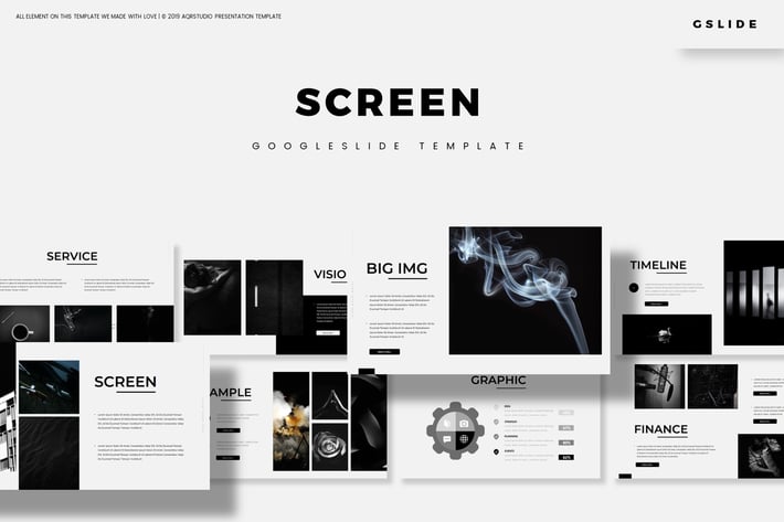 Screen - Google Slides Template