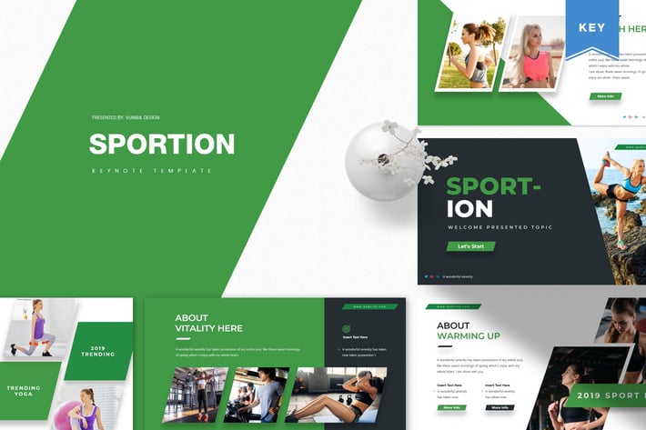 Sportion | Keynote Template
