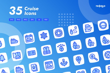 Travello Cruise Icons