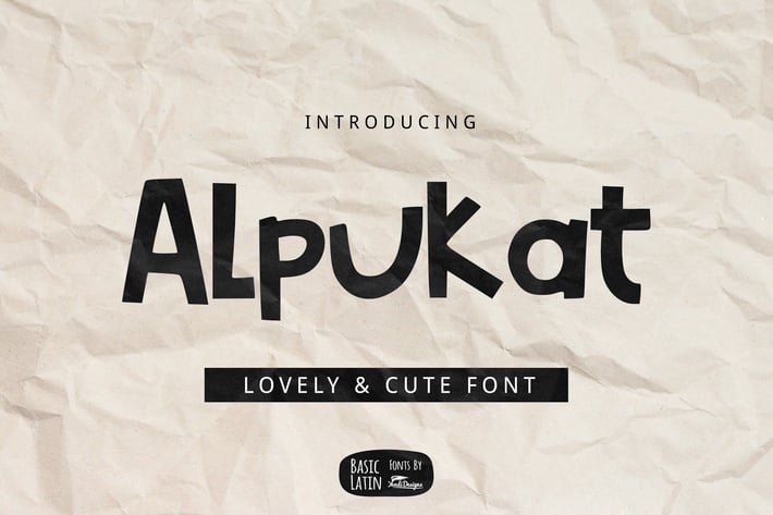 Alpukat Font
