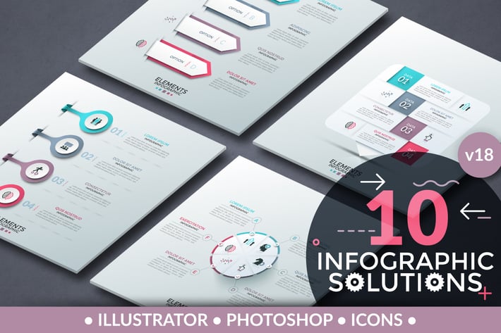 Infographic Solutions. Part 18