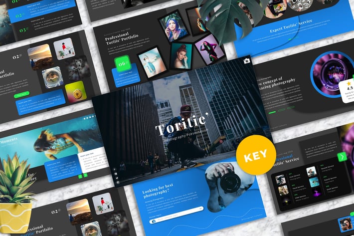 Toritie - Photography Keynote Template