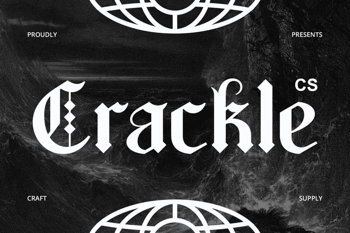 Crackle – Blackletter Font