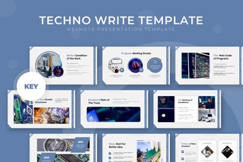 Techno Write - Keynote Template