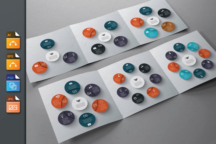 Infographics template set v.11