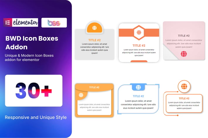 Icon Box addon for elementor
