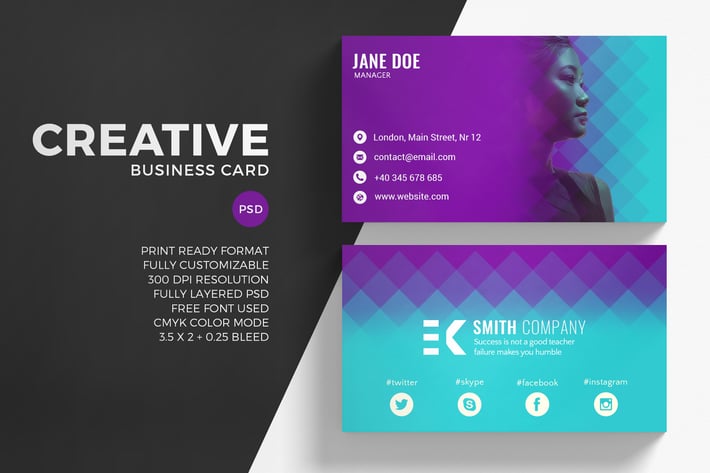 Modern Creative Business Card
