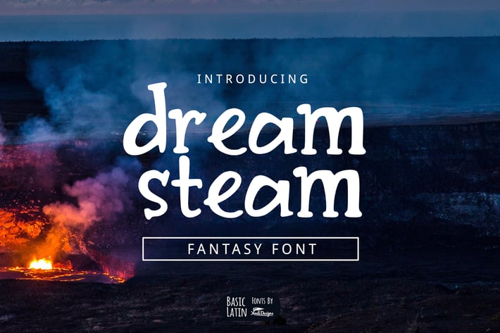 Dream Steam Font