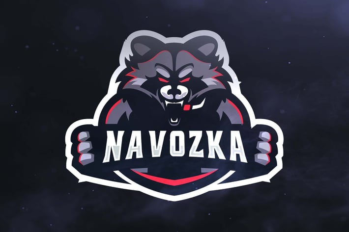 Racoon Sport and Esports Logos