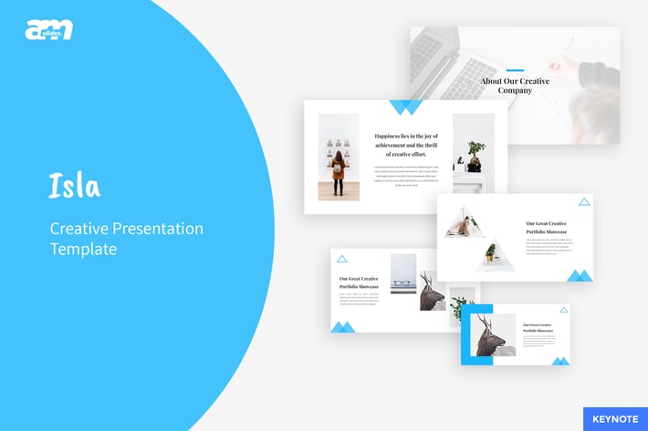 Isla - Creative Keynote Template