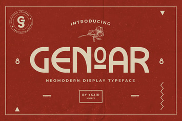 Genoar Typeface