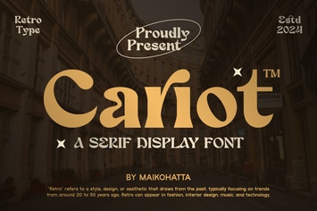 Cariot - Serif Display Font