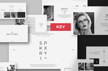 SKRIPXY - Clean Keynote Template