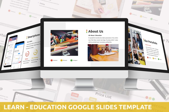Learn - Education Google Slides Template