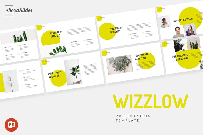 Wizzlow - Creative Powerpoint Template