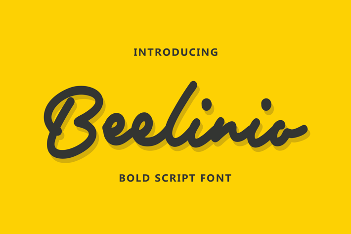 Beelinio - Bold Script