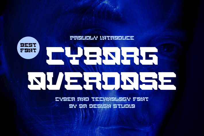 Cyborg Overdose - Space & Tech Font